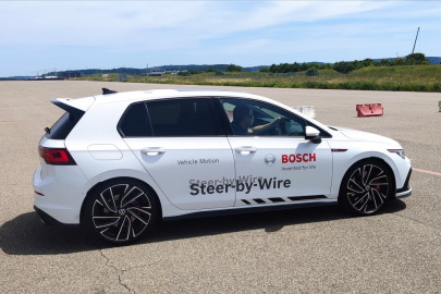 Bosch: Steer by wire VW Golf GTI