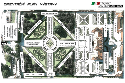 FIAT v Trojském zámku oslaví 125 let