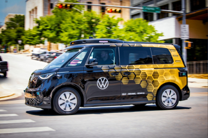 Volkswagen ADMT autonomní jízda u- Austin Texas