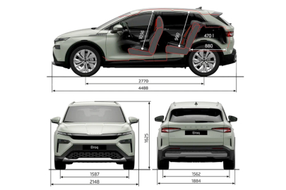 Škoda Elroq rozměry