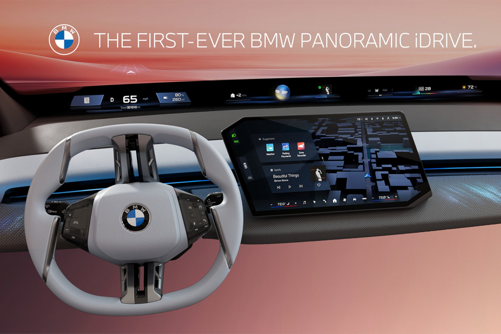 BMW Panoramic iDrive přináší revoluci do obsluhy automobilů