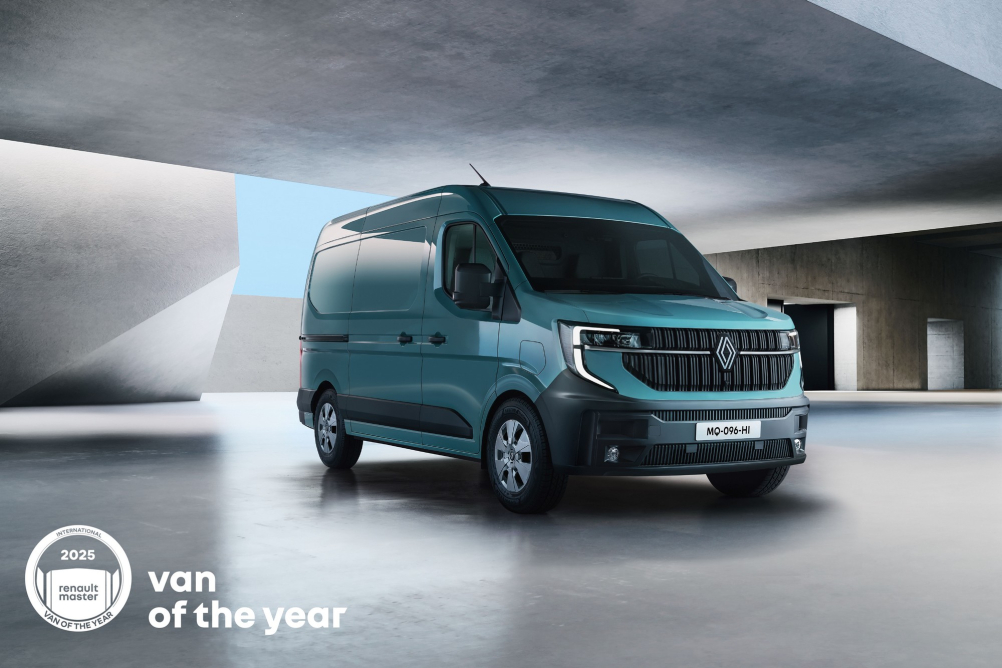 Renault Master získal titul Van of the Year 2025