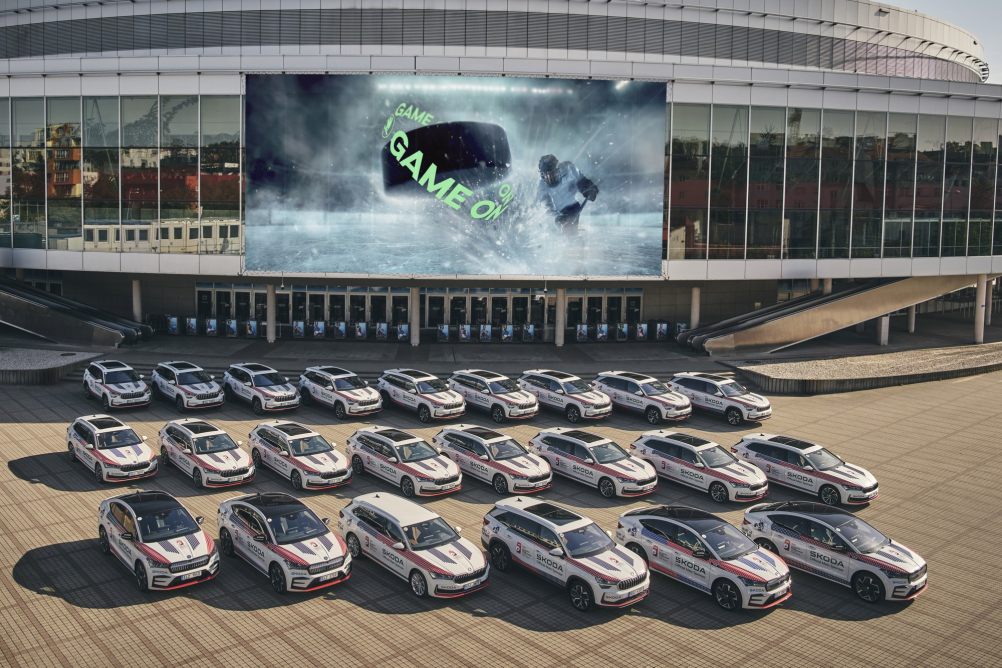 Škoda Auto podporuje Mistrovství světa v ledním hokeji