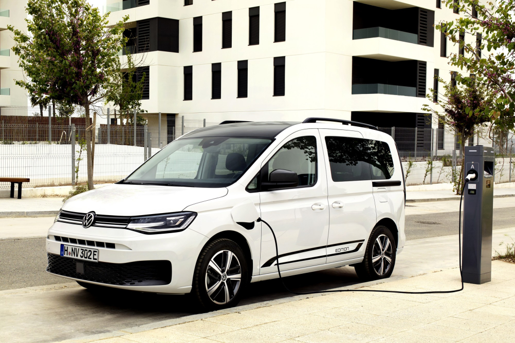 Volkswagen Caddy s plug-in hybridním pohonem