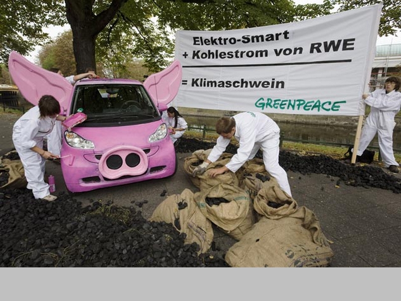 Greenpeace nechce elektromobily