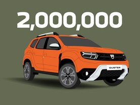 Dacia Duster - 2 000 000 dodaných vozů